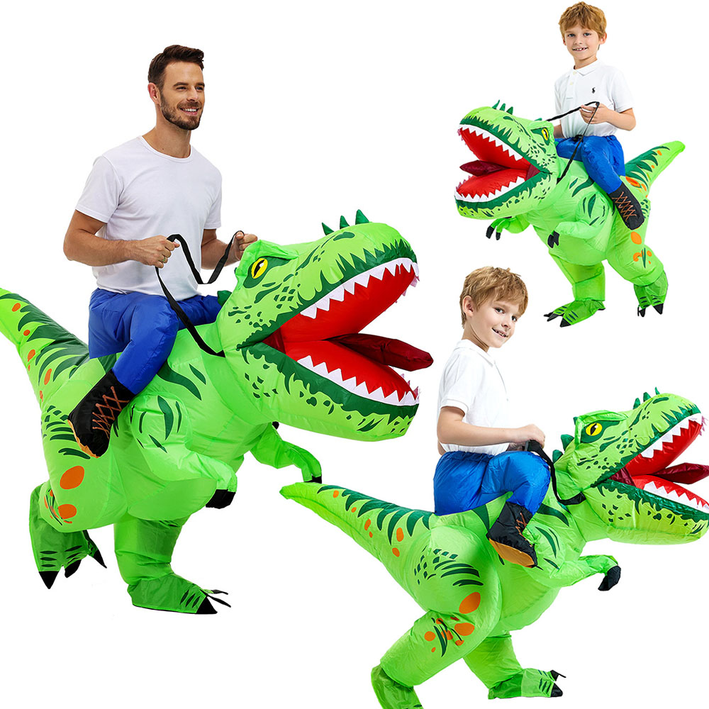 Inflatable Dinosaur Costume Adult - Надувной костюм динозавра для детей и