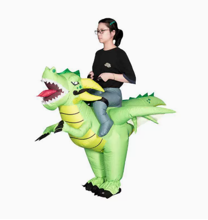 Inflatable Dinosaur Costume Adult - 1 шт. надувной костюм наездника дракона