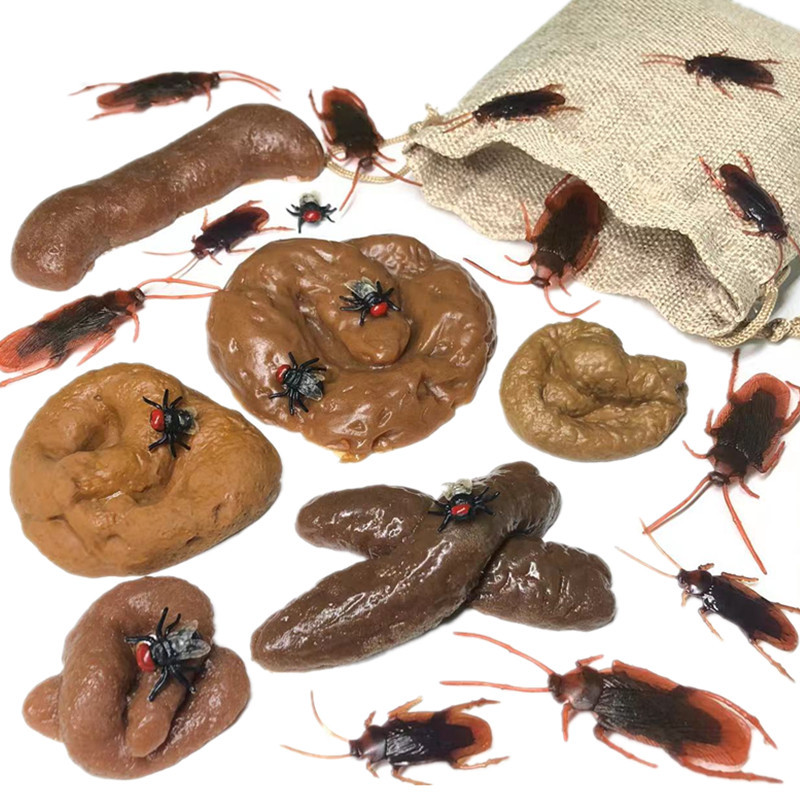 Fake Poop Gag Gift - Искусственные фекалии, мягкие, реалистичные, для Шуточный