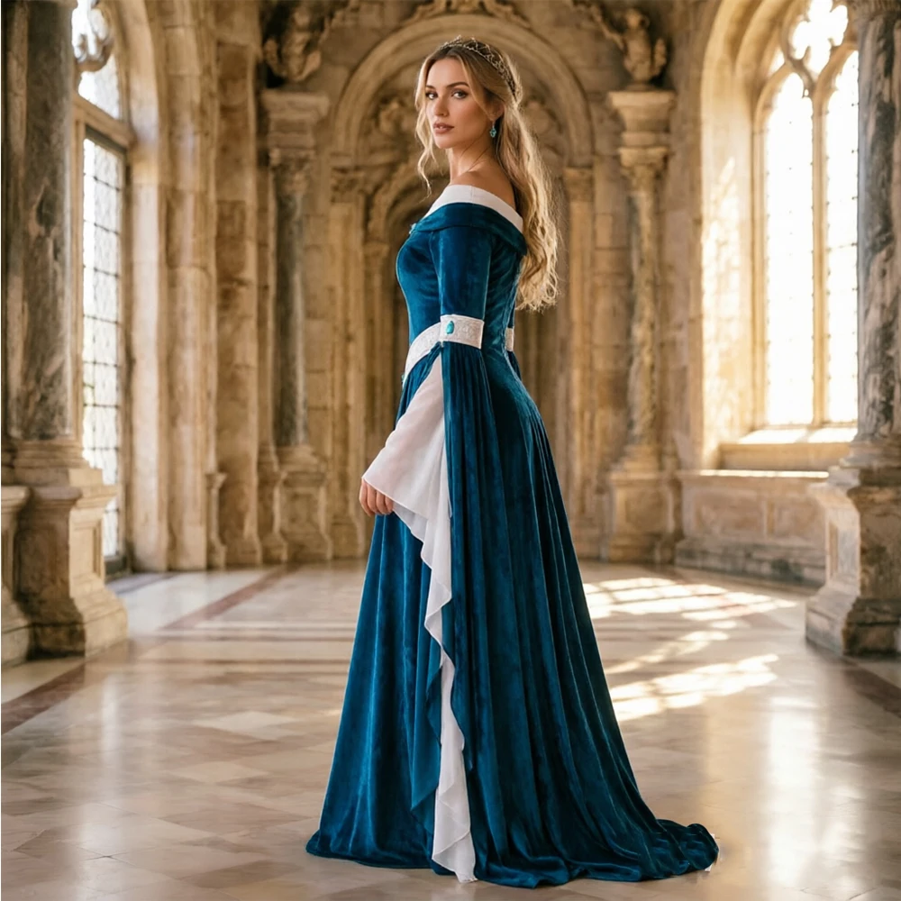 Medieval Renaissance Dress Women - Средневековое платье в стиле эльфа эпохи