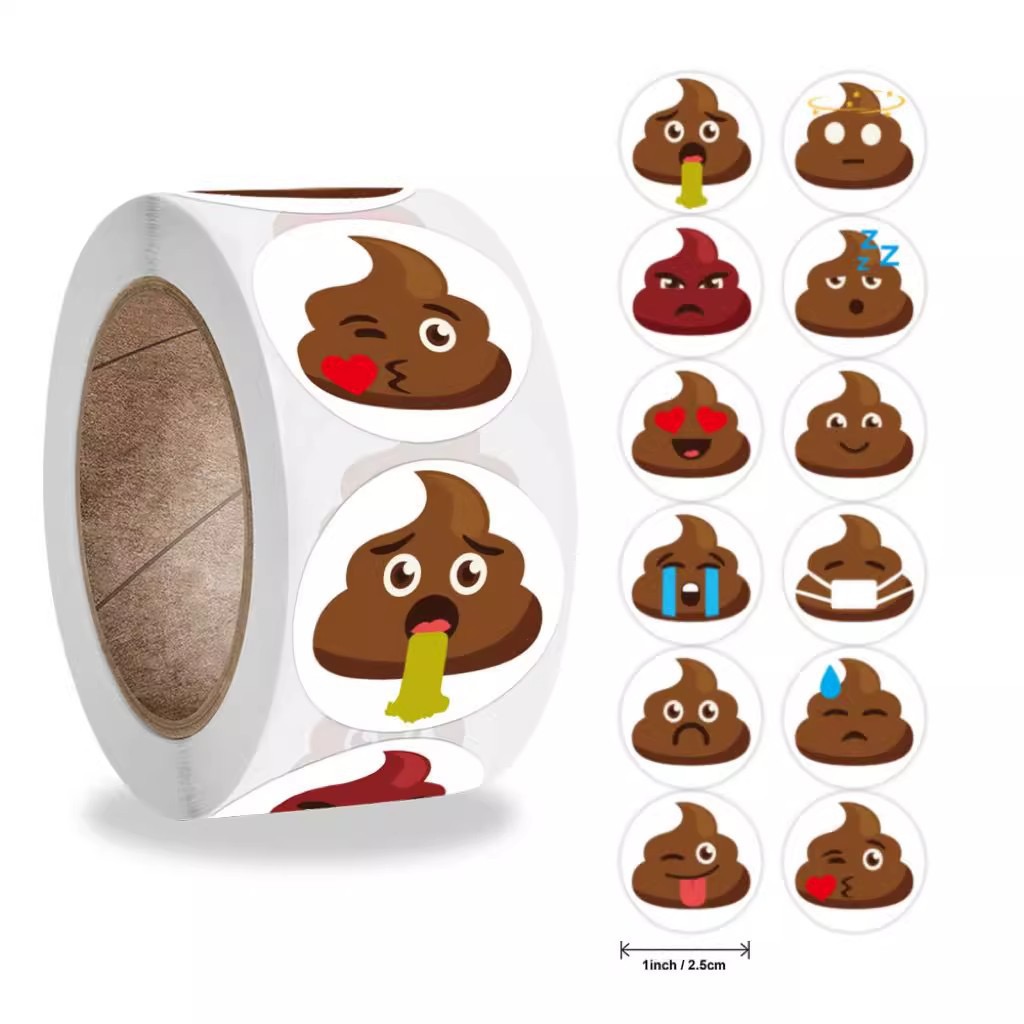 Prank Toys - 100-500 шт. забавные какашки мультфильм розыгрыш