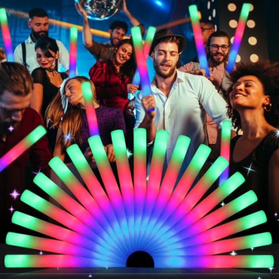 Flashing Led Foam Sticks Party - Набор светящихся палочек из пенопласта, оптовые
