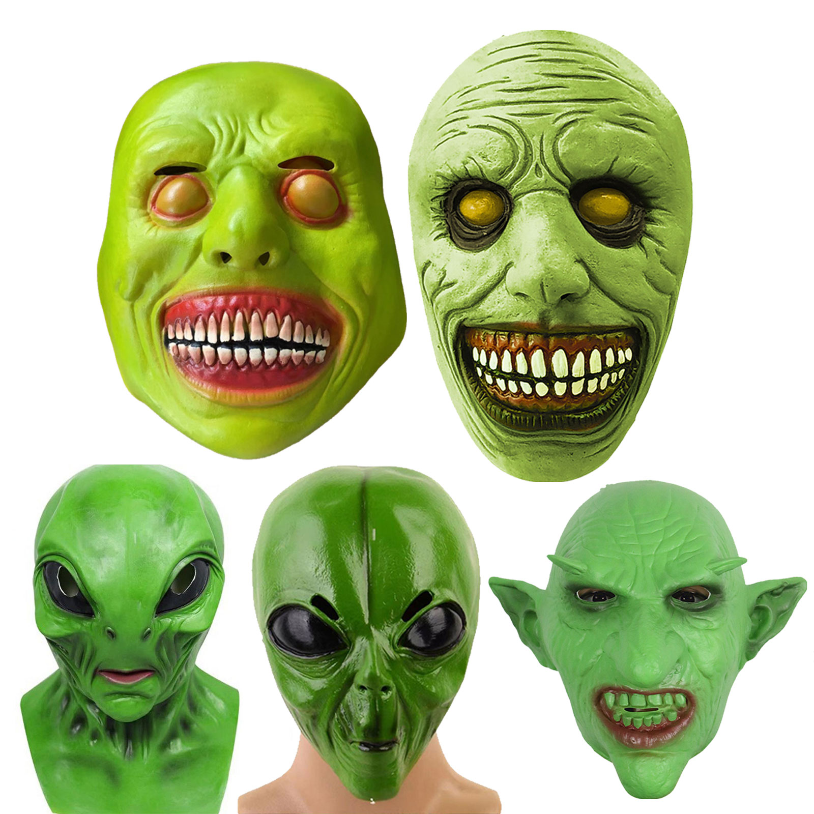 Latex Alien Mask Realistic - Хэллоуин Маска Чужого Реалистичная Маска Ксеноморфа