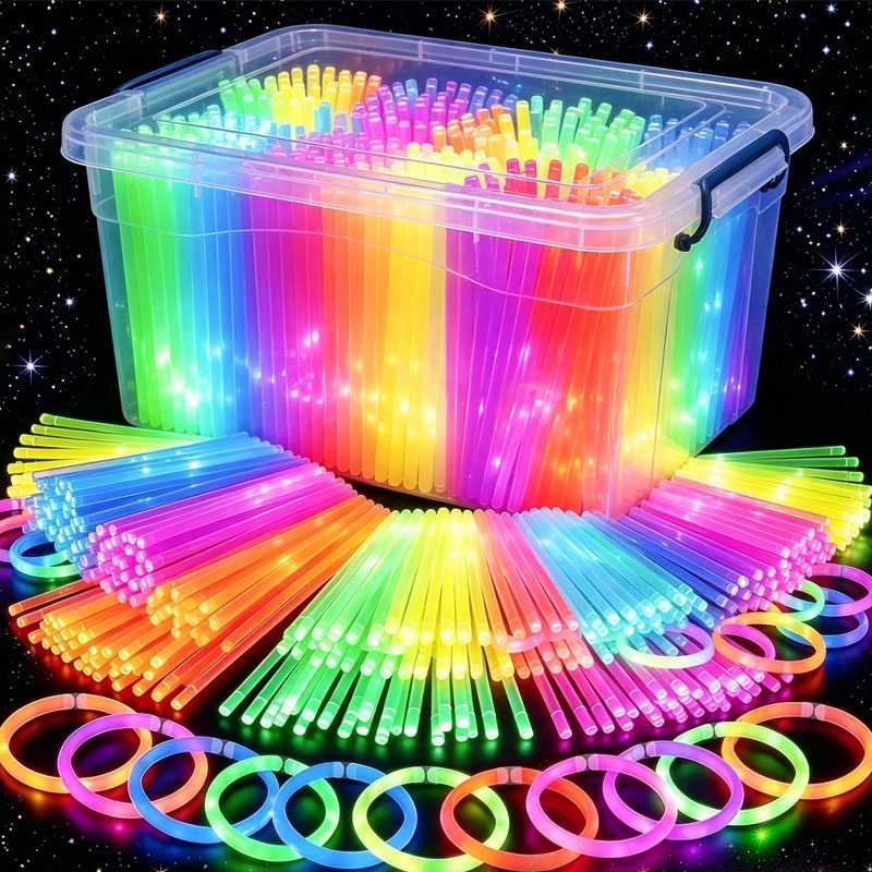 Glow In The Dark Party Glasses - Светящиеся в темноте палочки для вечеринок,