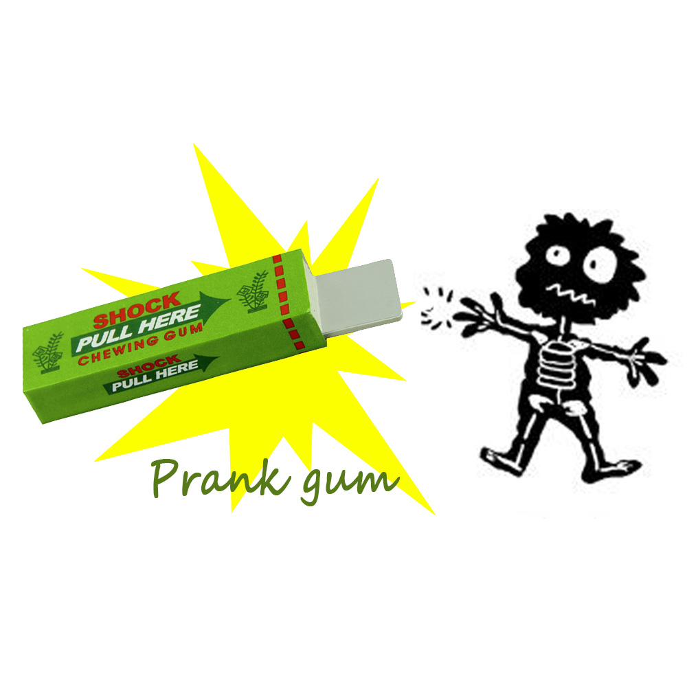 Shock Pen Prank Toy - Жевательная резинка с электрошоком для розыгрышей