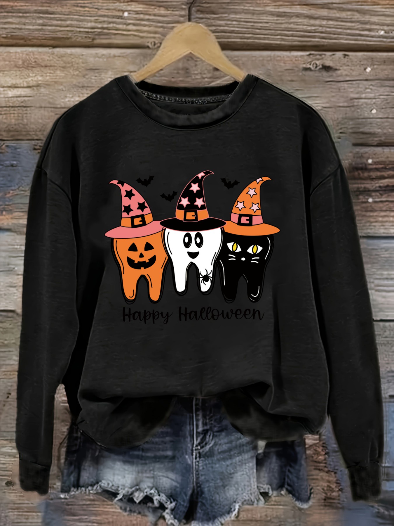 Costumes - Женская повседневная футболка с длинным рукавом