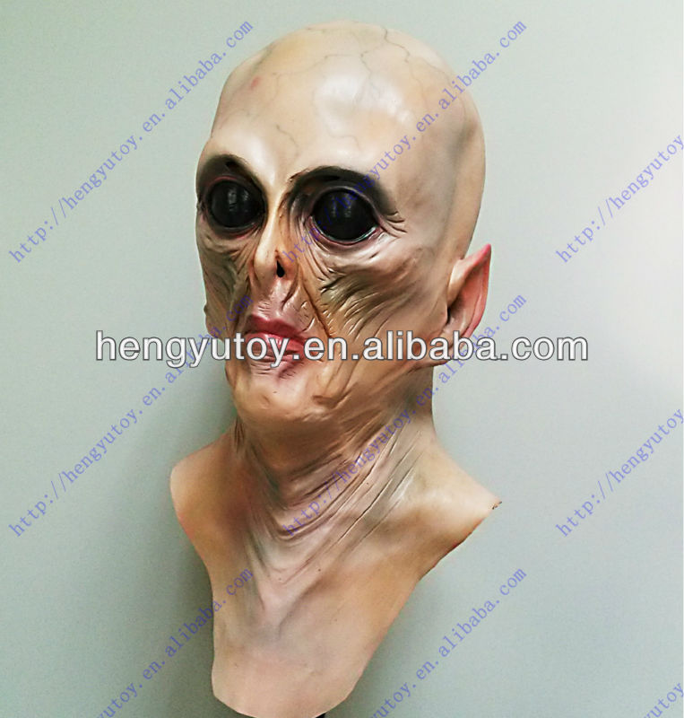 Latex Alien Mask Realistic - Роскошная маска инопланетянина, реалистичная латексная маска
