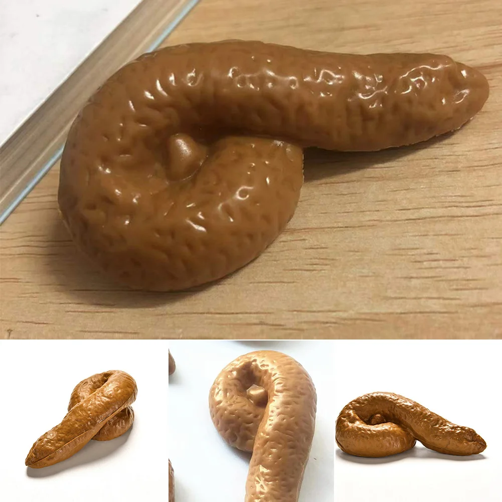 3 шт., реалистичные мягкие под – обзор и цена Fake Poop Gag Gift