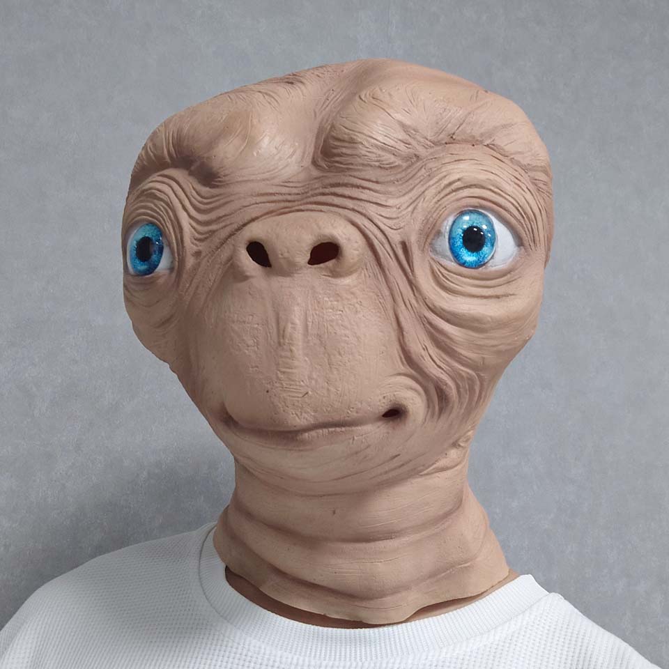 Реалистичная латексная маска и – обзор и цена Latex Alien Mask Realistic