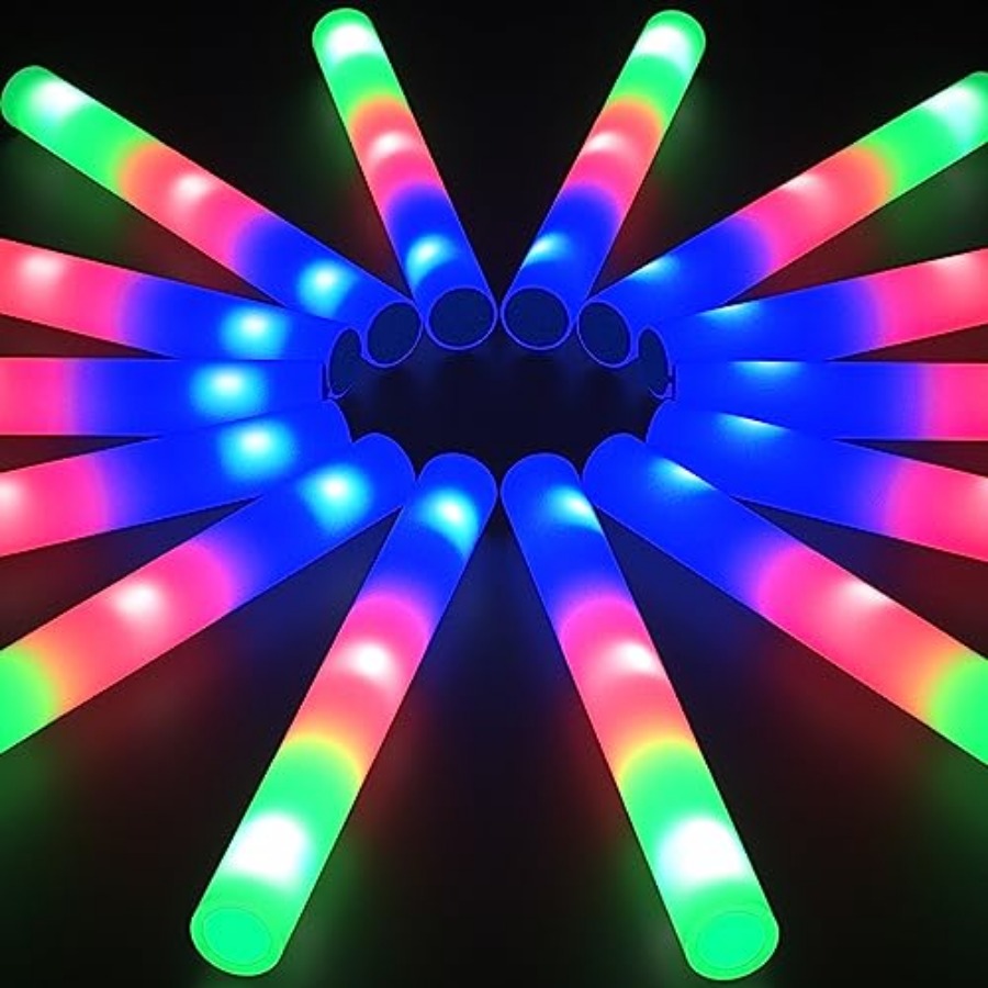Набор светящихся палочек из пе – обзор и цена Flashing Led Foam Sticks Party