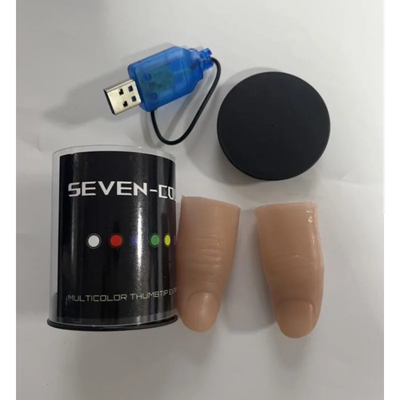 Семь цветов светодиодный свети – обзор и цена Thumb Tip Magic Trick Set