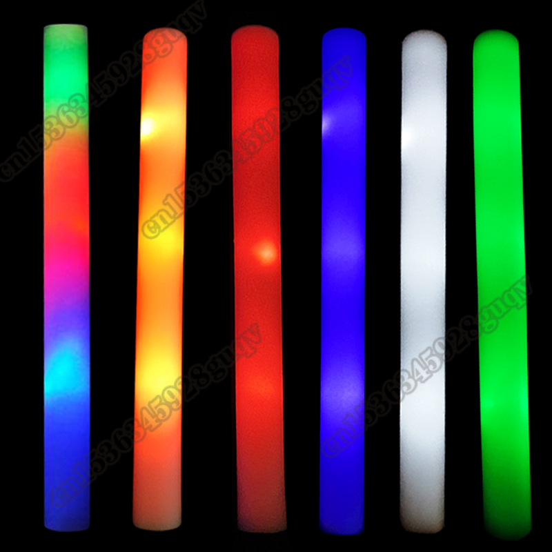 Светящаяся вспененная палочка, – обзор и цена Flashing Led Foam Sticks Party