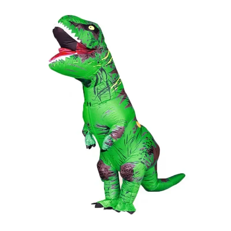 Надувной костюм Тираннозавра Р – обзор и цена Inflatable Dinosaur Costume Adult