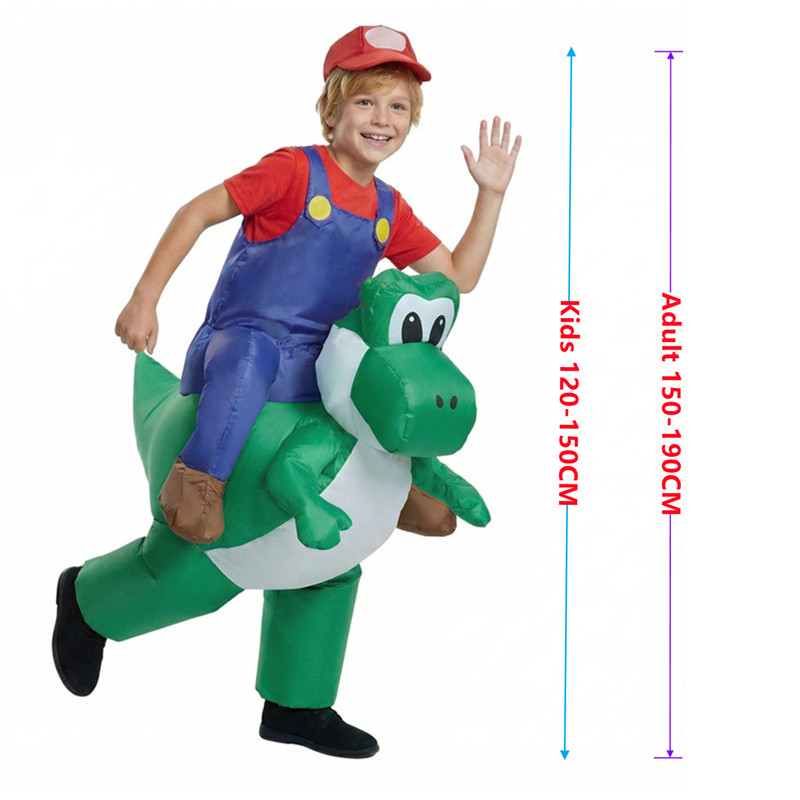 Костюм для выступления на вече – обзор и цена Inflatable Dinosaur Costume Adult