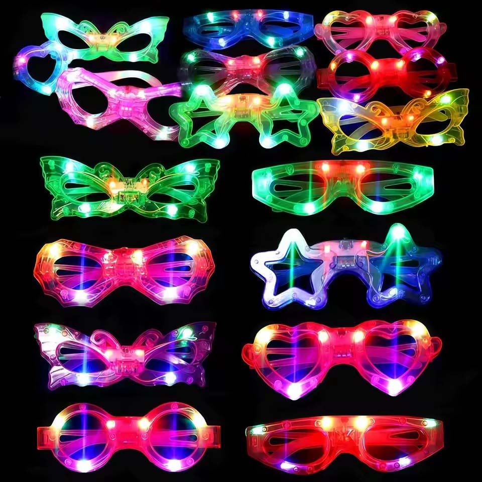 Светящиеся в темноте очки опто – обзор и цена Glow In The Dark Party Glasses