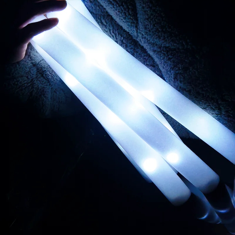 30 шт., светящиеся палочки для – обзор и цена Flashing Led Foam Sticks Party