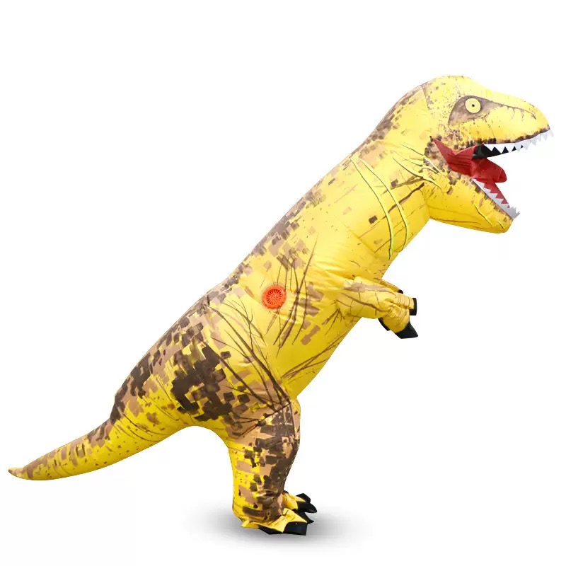 Надувной костюм Тираннозавра д – обзор и цена Inflatable Dinosaur Costume Adult