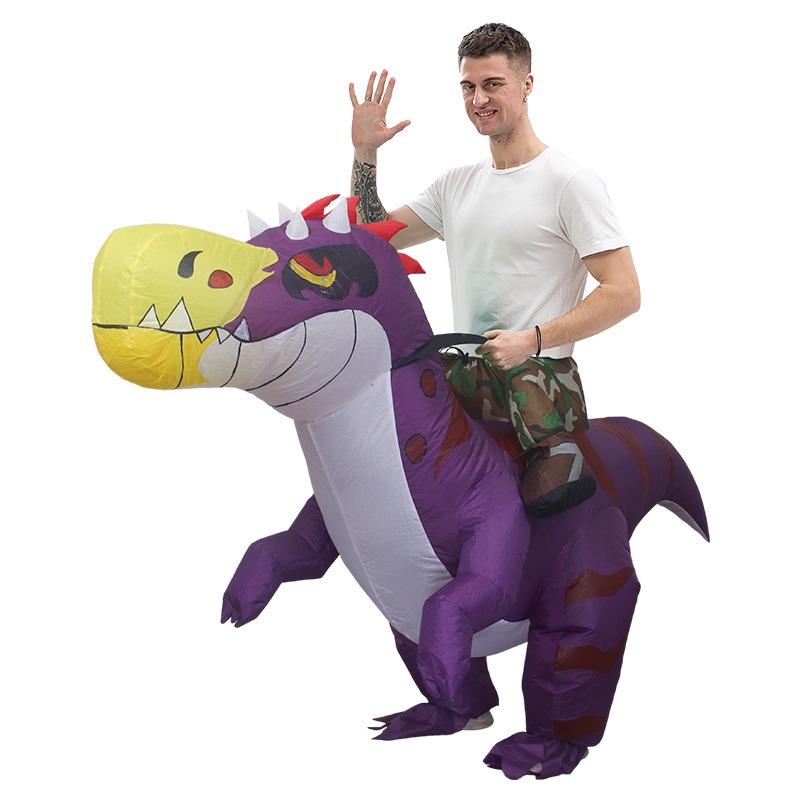 Надувной костюм динозавра на Х – обзор и цена Inflatable Dinosaur Costume Adult