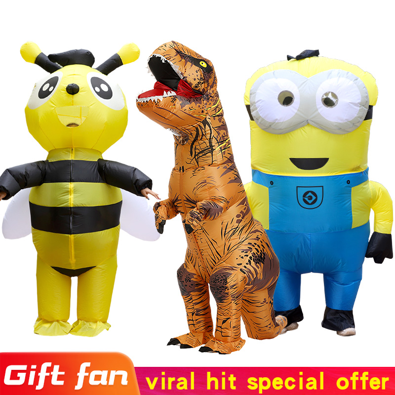 Надувной костюм мыши для мужчи – обзор и цена Inflatable Dinosaur Costume Adult
