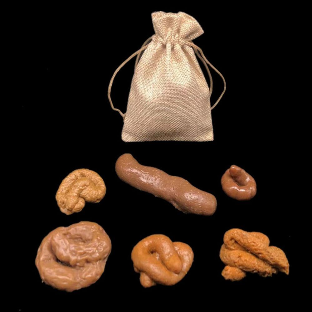 6 шт. газ хитрый дурак праздни – обзор и цена Fake Poop Gag Gift