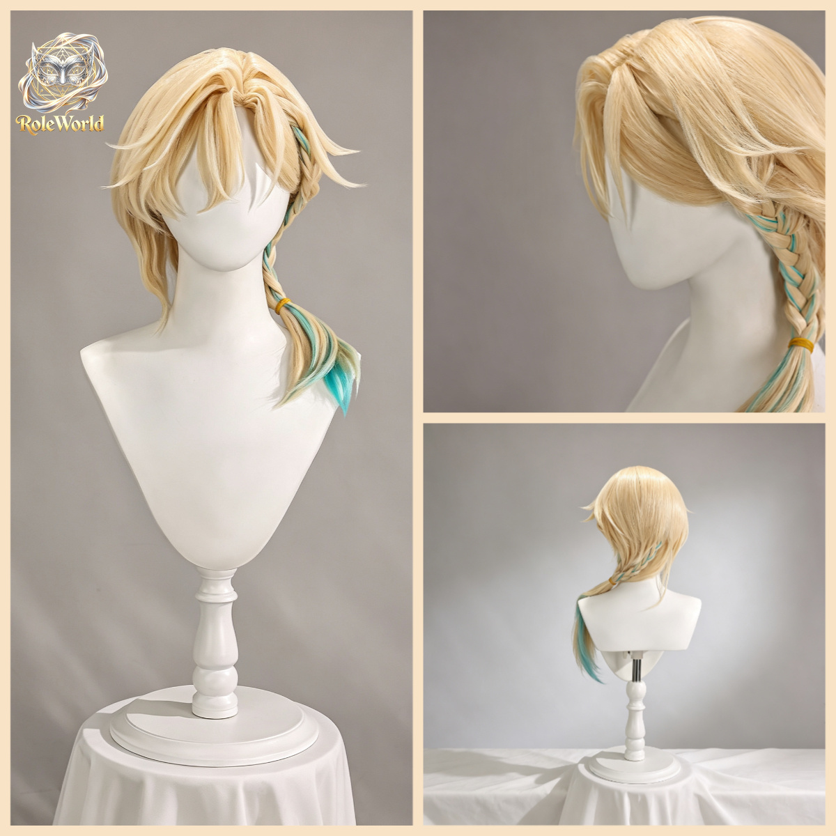 Парик для косплея Honkai Star  – обзор и цена Anime Cosplay Wig Heat Resistant