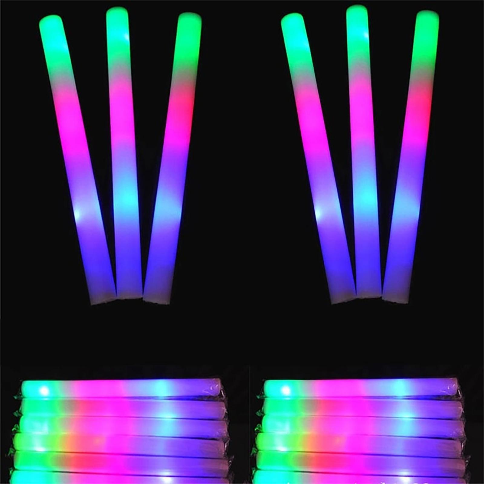 Светодиодные пенопластовые пал – обзор и цена Flashing Led Foam Sticks Party