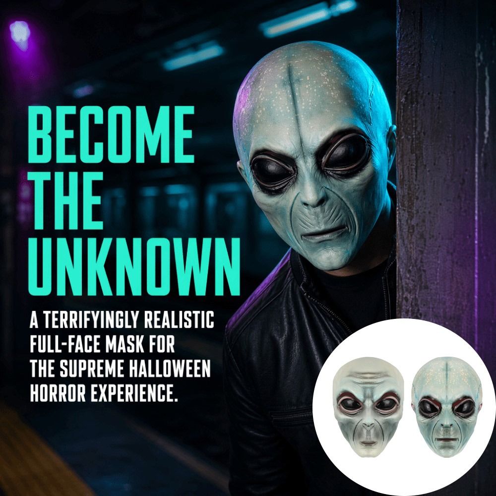 Маска инопланетянина из латекс – обзор и цена Latex Alien Mask Realistic