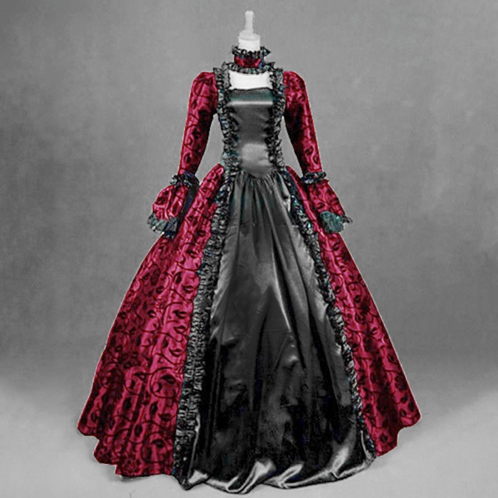 Женское винтажное изысканное п – обзор и цена Medieval Renaissance Dress Women