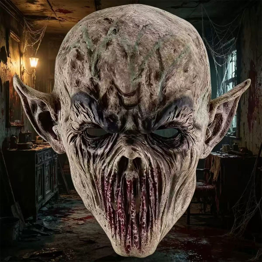 Хэллоуинская маска страшного м – обзор и цена Latex Alien Mask Realistic
