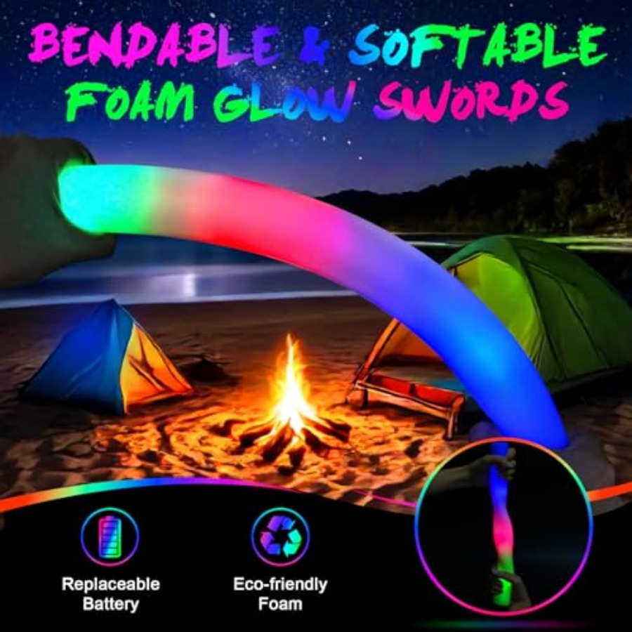 Набор светящихся палочек из пе – обзор и цена Flashing Led Foam Sticks Party