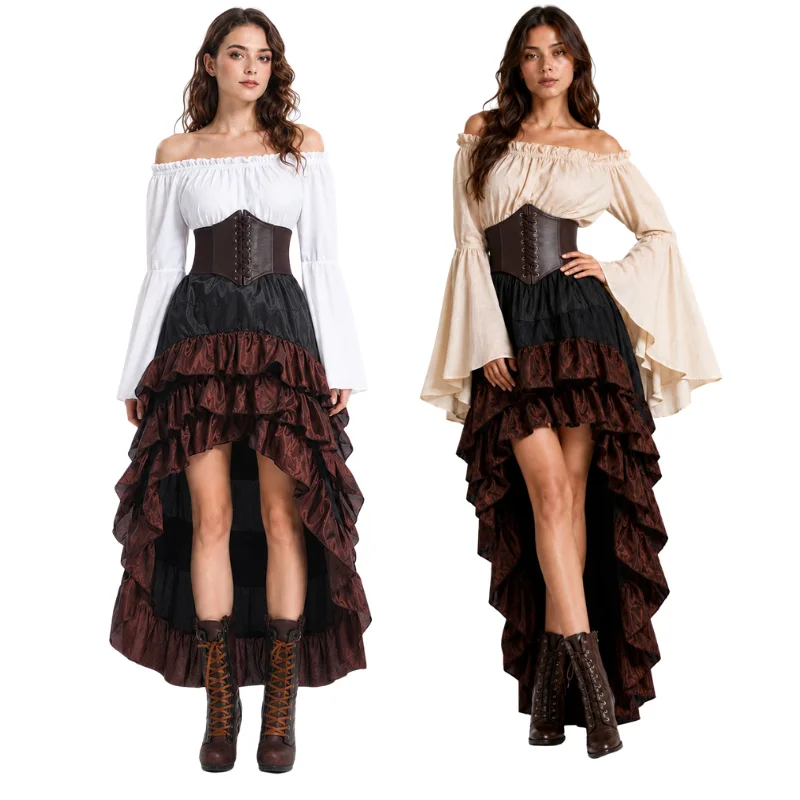 Хэллоуинское средневековое рет – обзор и цена Medieval Renaissance Dress Women