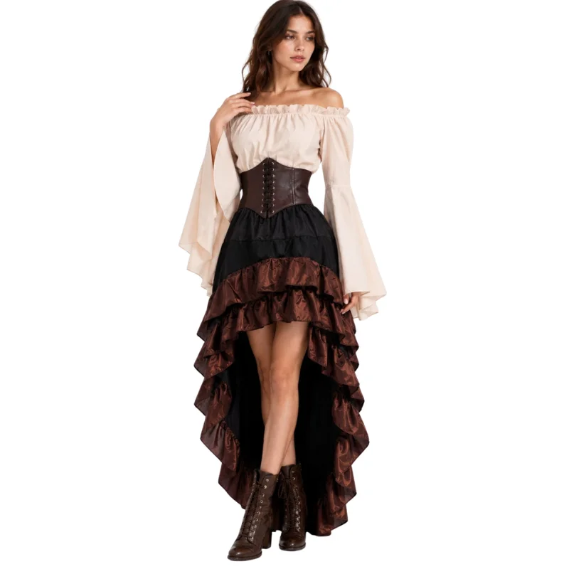 Хэллоуинское средневековое рет – обзор и цена Medieval Renaissance Dress Women