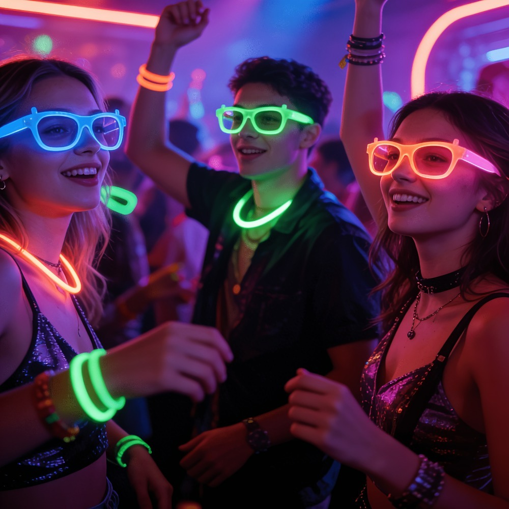 5/12 шт. светящиеся в темноте  – обзор и цена Glow In The Dark Party Glasses