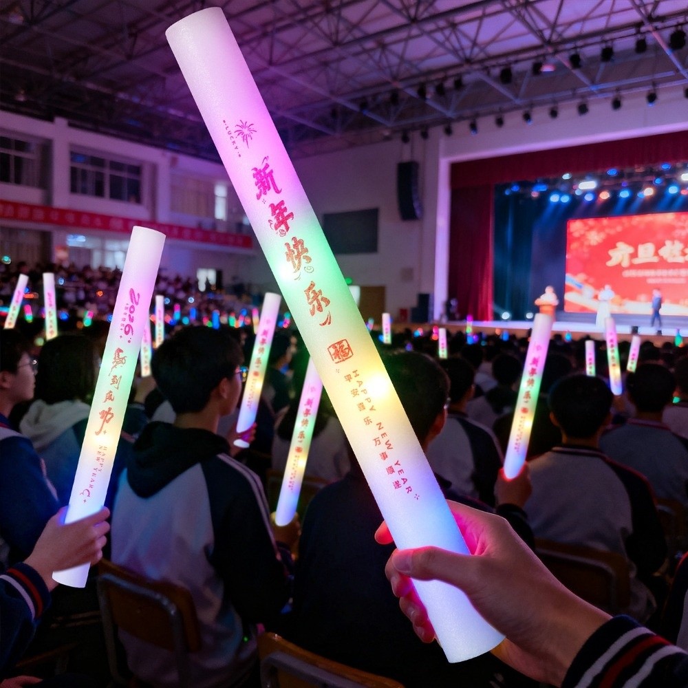 Реквизит для атмосферы, красоч – обзор и цена Flashing Led Foam Sticks Party