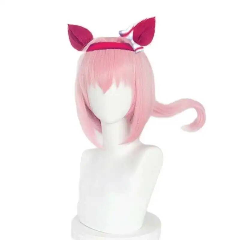 Uma Musume Haru Urara Косплей  – обзор и цена Anime Cosplay Wig Heat Resistant