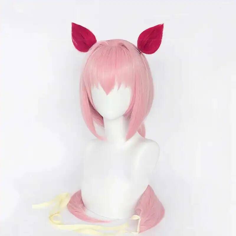 Uma Musume Haru Urara Косплей  – обзор и цена Anime Cosplay Wig Heat Resistant