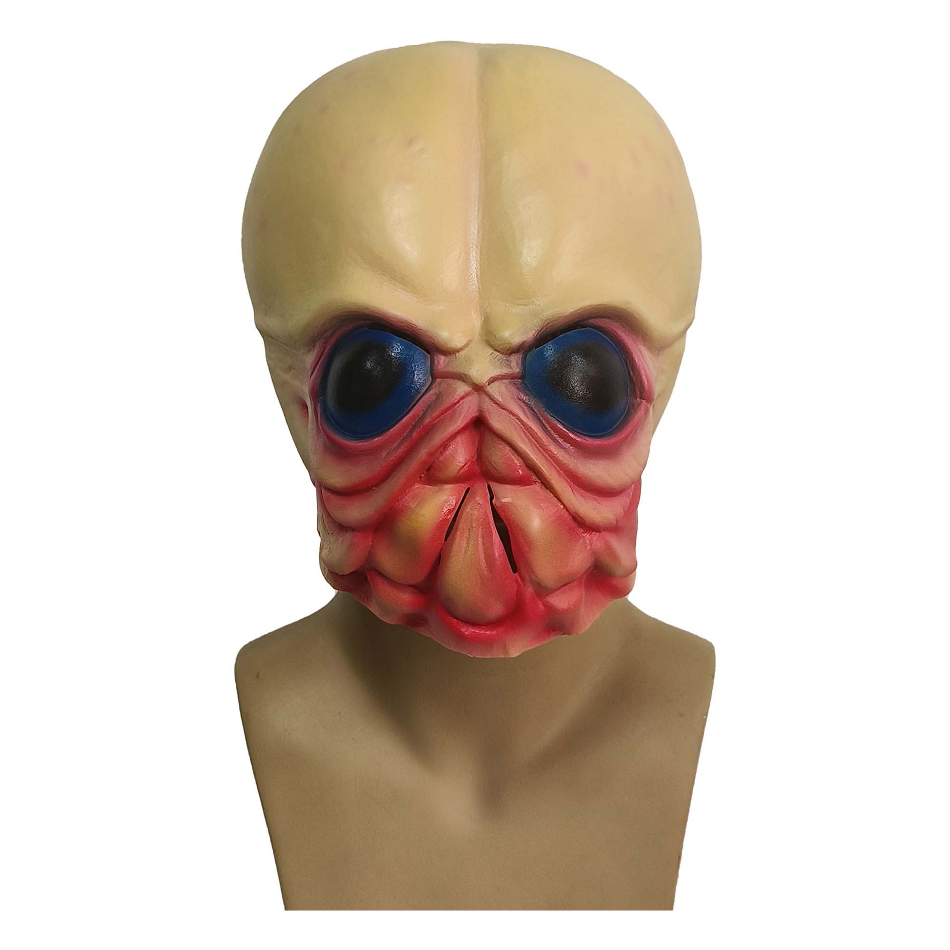 Маска пришельца, страшные реал – обзор и цена Latex Alien Mask Realistic