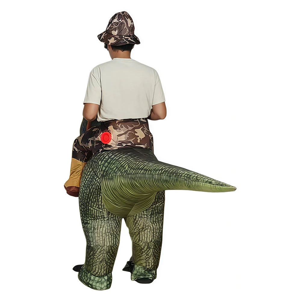 Надувной костюм динозавра с пя – обзор и цена Inflatable Dinosaur Costume Adult