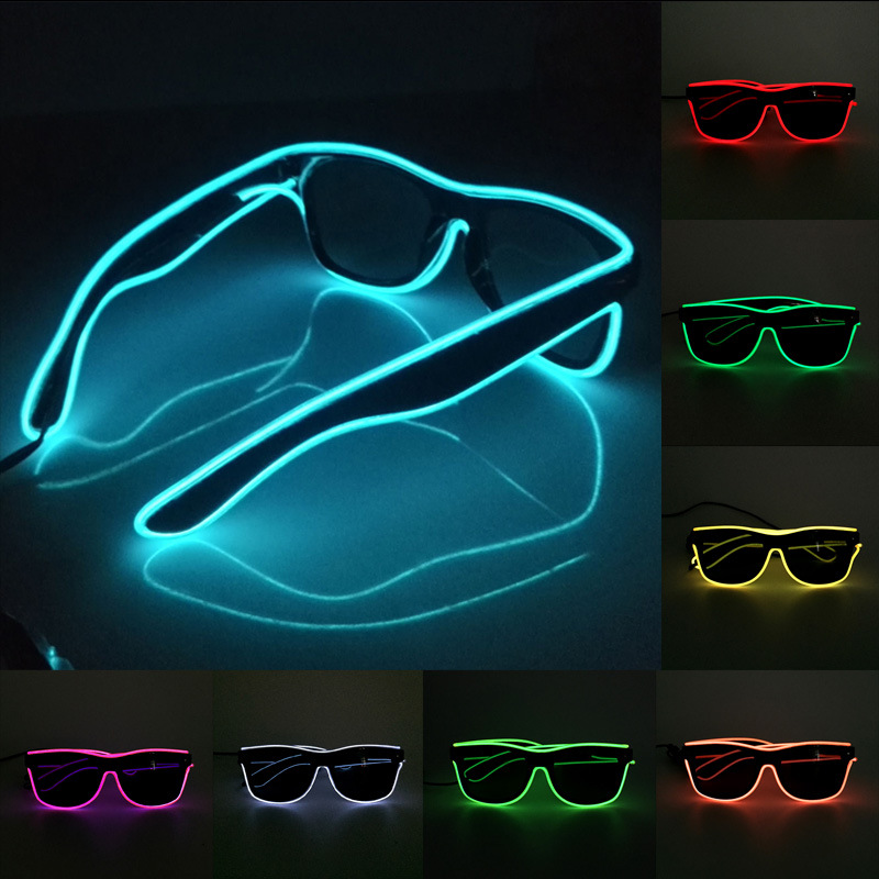 1 шт., мигающие светодиодные о – обзор и цена Glow In The Dark Party Glasses