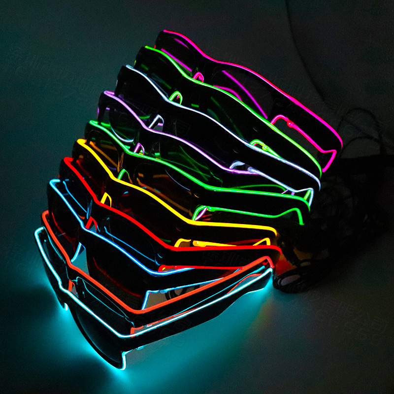1 шт., мигающие светодиодные о – обзор и цена Glow In The Dark Party Glasses