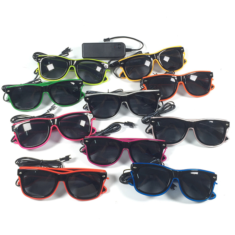 1 шт., мигающие светодиодные о – обзор и цена Glow In The Dark Party Glasses