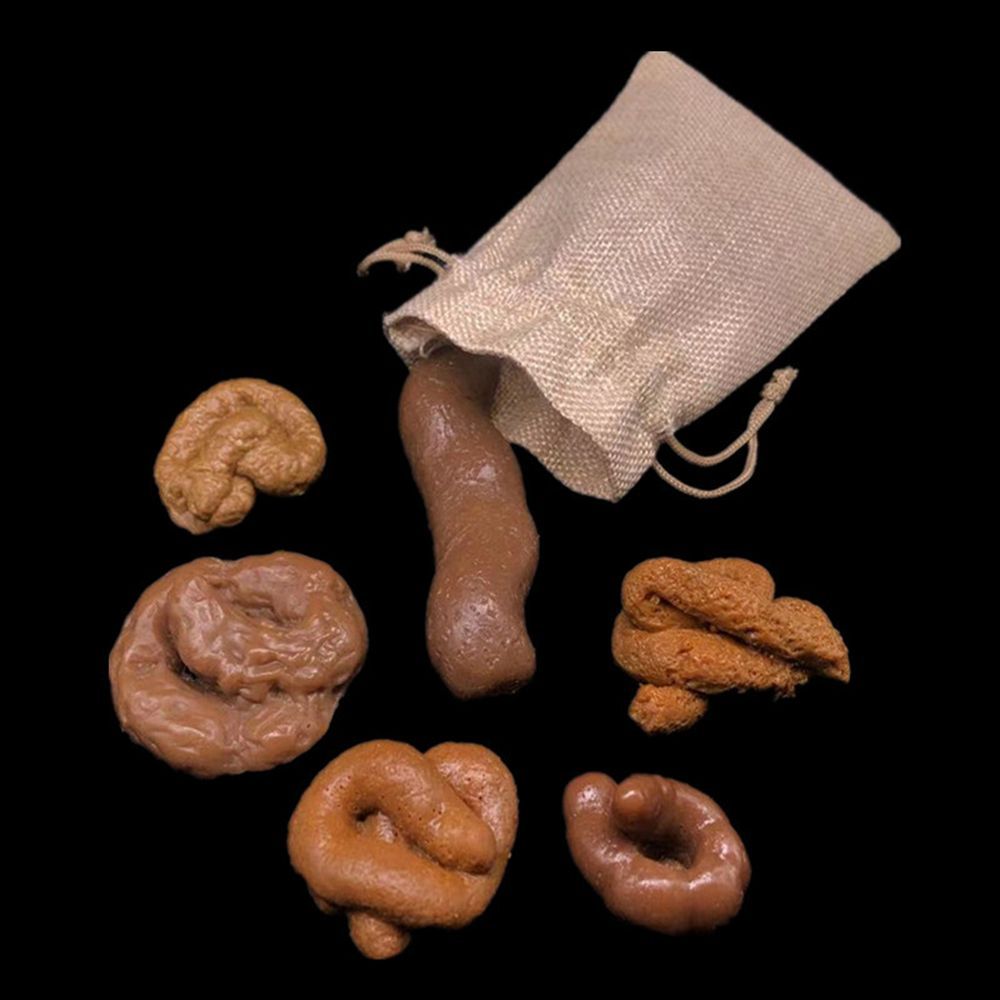 Набор из 6 штук: Забавные игру – обзор и цена Fake Poop Gag Gift